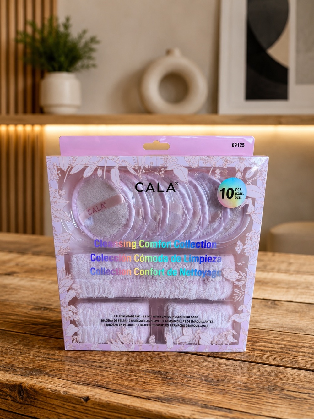 CALA Cleansing Comfort Collection Makeup Remover Set - Pink